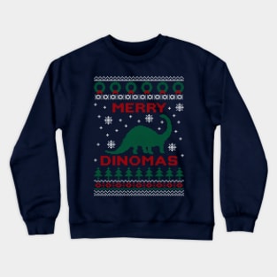 Merry Dinomas Crewneck Sweatshirt